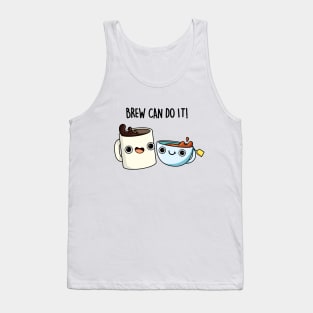 Brew Can Do It Funny Coffee Pun Tank Top